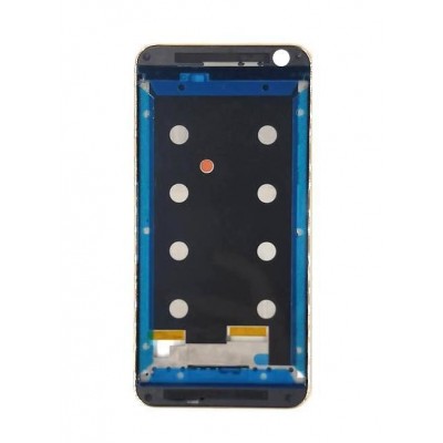 Lcd Frame Middle Chassis For Htc One E9 Plus Gold By - Maxbhi Com