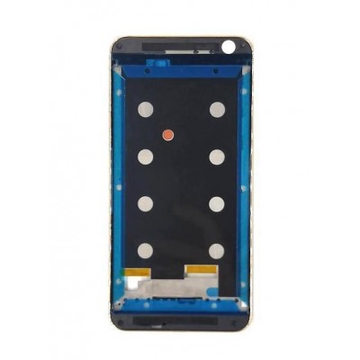 Lcd Frame Middle Chassis For Htc One E9 Plus White By - Maxbhi Com