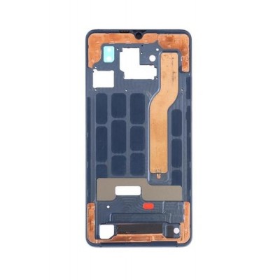 Lcd Frame Middle Chassis For Huawei Mate 20 X Blue By - Maxbhi Com