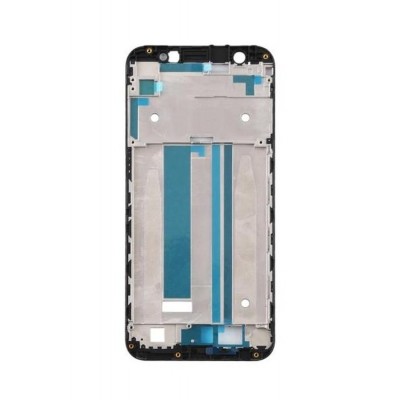 Lcd Frame Middle Chassis For Asus Zenfone Max M1 Zb556kl Black By - Maxbhi Com