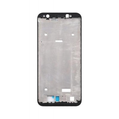 Lcd Frame Middle Chassis For Asus Zenfone Max M1 Zb556kl Black By - Maxbhi Com