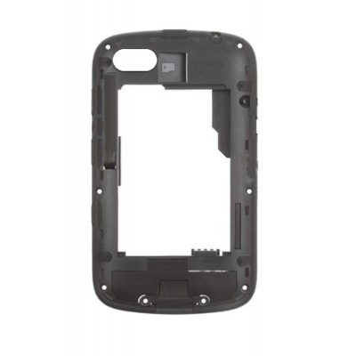 Lcd Frame Middle Chassis For Blackberry 9720 Black By - Maxbhi Com