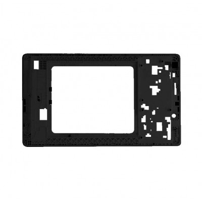 Lcd Frame Middle Chassis For Lenovo Tab 2 A850 Black By - Maxbhi Com