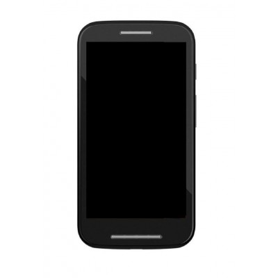 Lcd Frame Middle Chassis For Moto E 1st Gen Black By - Maxbhi Com