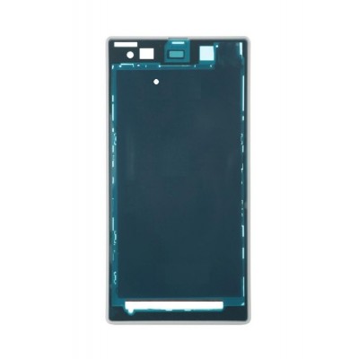 Lcd Frame Middle Chassis For Sony Xperia C3 White By - Maxbhi Com