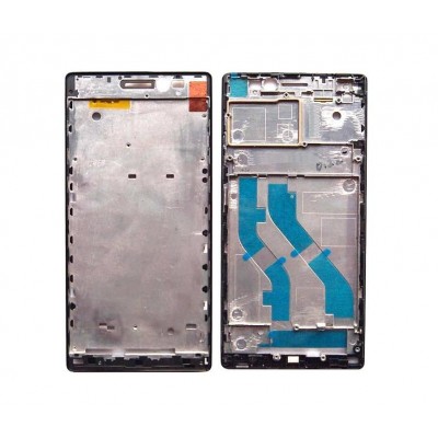 Lcd Frame Middle Chassis For Lenovo Vibe X2 White By - Maxbhi Com