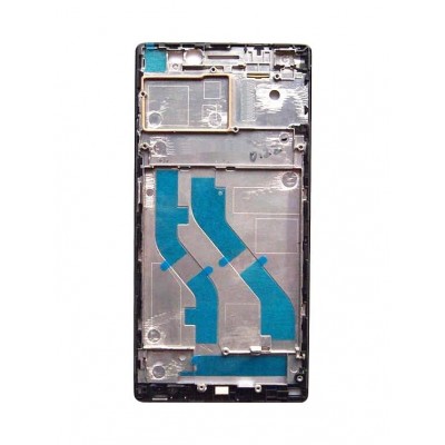 Lcd Frame Middle Chassis For Lenovo Vibe X2 White By - Maxbhi Com