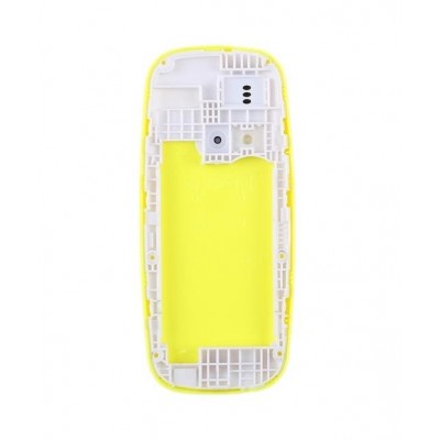 Lcd Frame Middle Chassis For Nokia 3310 New Yellow By - Maxbhi Com
