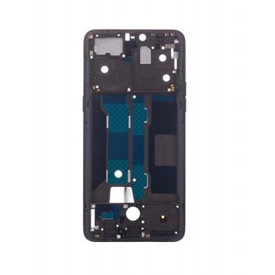 Lcd Frame Middle Chassis For Oppo R15 Pro Black By - Maxbhi Com