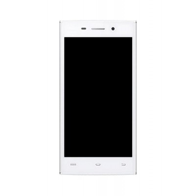 Lcd Frame Middle Chassis For Vivo Y15s White By - Maxbhi Com