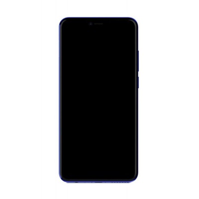 Lcd Frame Middle Chassis For Xolo Zx Black By - Maxbhi Com