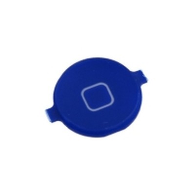 Home Button For Apple iPhone 4 - Dark Blue