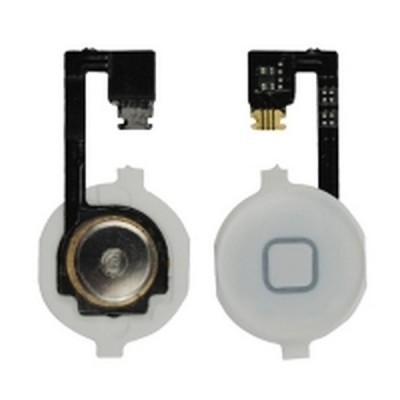 Home Button For Apple iPhone 4 - White