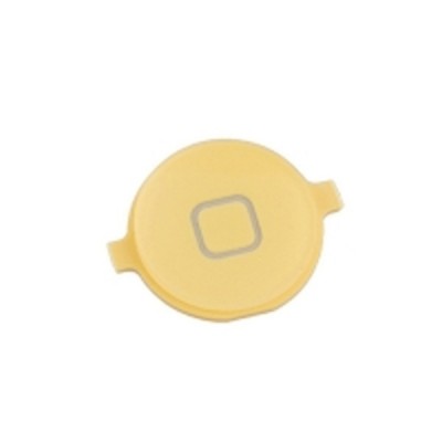 Home Button For Apple iPhone 4 - Yellow