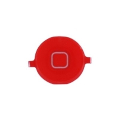 Home Button For Apple iPhone 4s - Red