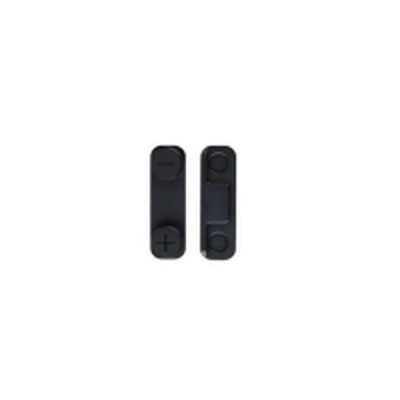Volume Side Button Outer for Apple iPhone 5 Black - Plastic Key