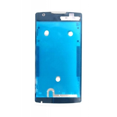 Lcd Frame Middle Chassis For Lenovo A1000 White By - Maxbhi Com