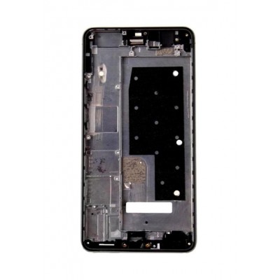 Lcd Frame Middle Chassis For Huawei Honor 6 Plus Black By - Maxbhi Com