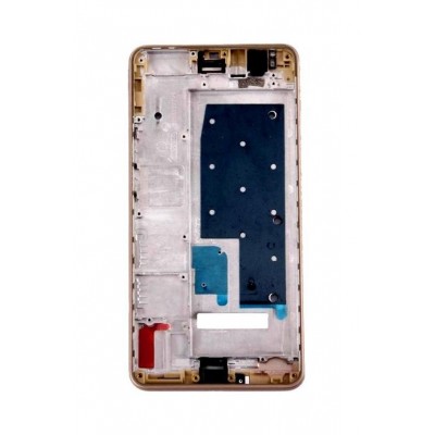 Lcd Frame Middle Chassis For Huawei Honor 6 Plus Gold By - Maxbhi Com