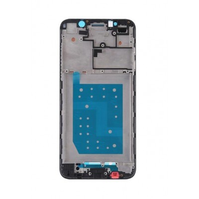 Lcd Frame Middle Chassis For Huawei Y5 Prime 2018 Black By - Maxbhi Com