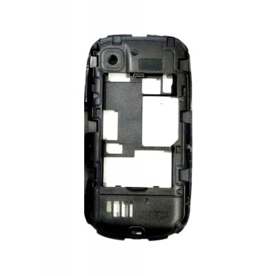 Lcd Frame Middle Chassis For Nokia Asha 200 Blue By - Maxbhi Com