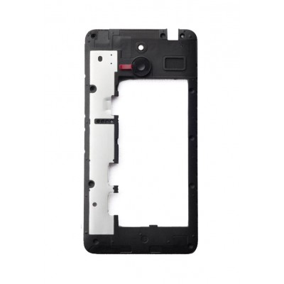 Lcd Frame Middle Chassis For Microsoft Lumia 640 Xl Dual Sim Orange By - Maxbhi Com