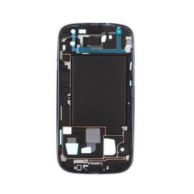 Lcd Frame Middle Chassis For Samsung Galaxy S3 Black By - Maxbhi Com