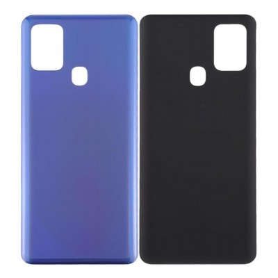 Back Panel Cover For Samsung Galaxy A21s Blue - Maxbhi Com