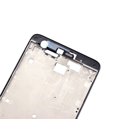 Lcd Frame Middle Chassis For Lenovo Zuk Z2 Black By - Maxbhi Com