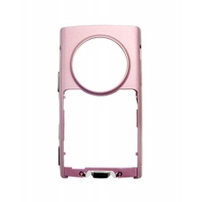 Lcd Frame Middle Chassis For Nokia N95 8gb Pink By - Maxbhi Com
