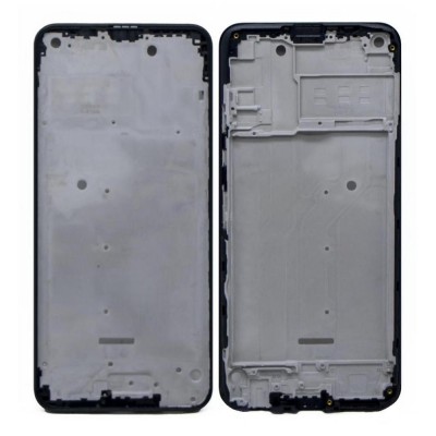 Lcd Frame Middle Chassis For Infinix Hot 9 Black By - Maxbhi Com