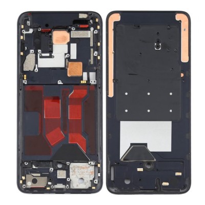 Lcd Frame Middle Chassis For Oppo Reno 10x Zoom White By - Maxbhi Com