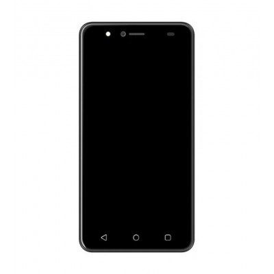Lcd Frame Middle Chassis For Panasonic P90 Black By - Maxbhi Com