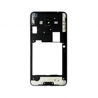 Lcd Frame Middle Chassis For Samsung Galaxy Grand Prime Plus Black By - Maxbhi Com