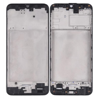 Lcd Frame Middle Chassis For Samsung Galaxy M21 Black By - Maxbhi Com