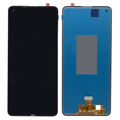 Lcd With Touch Screen For Samsung Galaxy A21s Black By - Maxbhi Com
