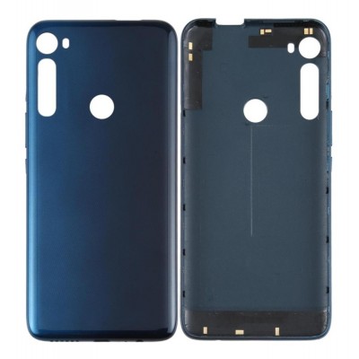 Back Panel Cover For Motorola One Fusion Plus Black - Maxbhi Com