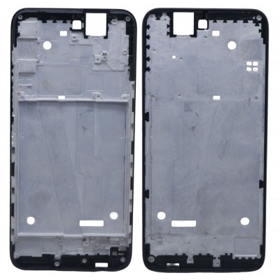 Lcd Frame Middle Chassis For Motorola One Fusion Plus Black By - Maxbhi Com