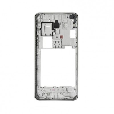 Lcd Frame Middle Chassis For Samsung Galaxy Grand Prime Plus Silver By - Maxbhi Com