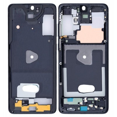 Lcd Frame Middle Chassis For Samsung Galaxy S20 Plus Black By - Maxbhi Com