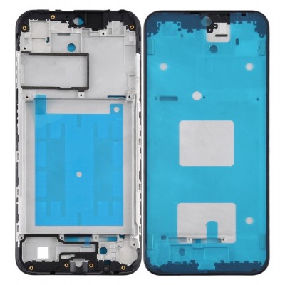 Lcd Frame Middle Chassis For Samsung Galaxy A01 Black By - Maxbhi Com