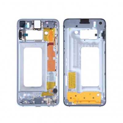 Lcd Frame Middle Chassis For Samsung Galaxy S10e Black By - Maxbhi Com