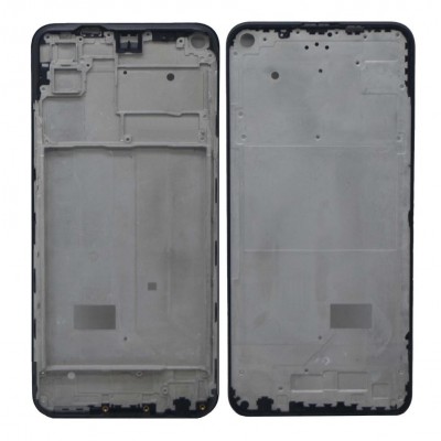 Lcd Frame Middle Chassis For Vivo Y50 White By - Maxbhi Com
