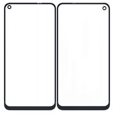Replacement Front Glass For Vivo Y50 Black By - Maxbhi Com