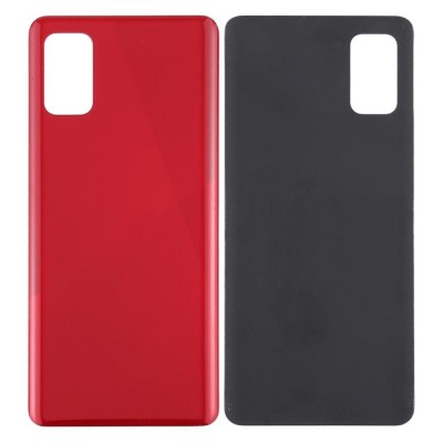 Back Panel Cover For Samsung Galaxy A41 Red - Maxbhi Com