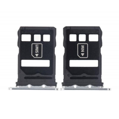Sim Card Holder Tray For Huawei P40 Silver - Maxbhi Com