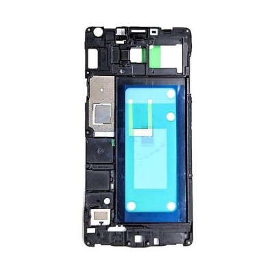 Lcd Frame Middle Chassis For Samsung Galaxy A7 Black By - Maxbhi Com