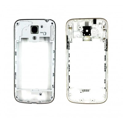 Lcd Frame Middle Chassis For Samsung Galaxy S4 Mini Duos Grey By - Maxbhi Com