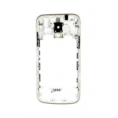 Lcd Frame Middle Chassis For Samsung Galaxy S4 Mini Duos Grey By - Maxbhi Com