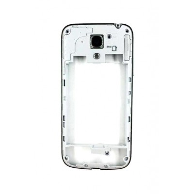 Lcd Frame Middle Chassis For Samsung I9192 Galaxy S4 Mini With Dual Sim Blue By - Maxbhi Com